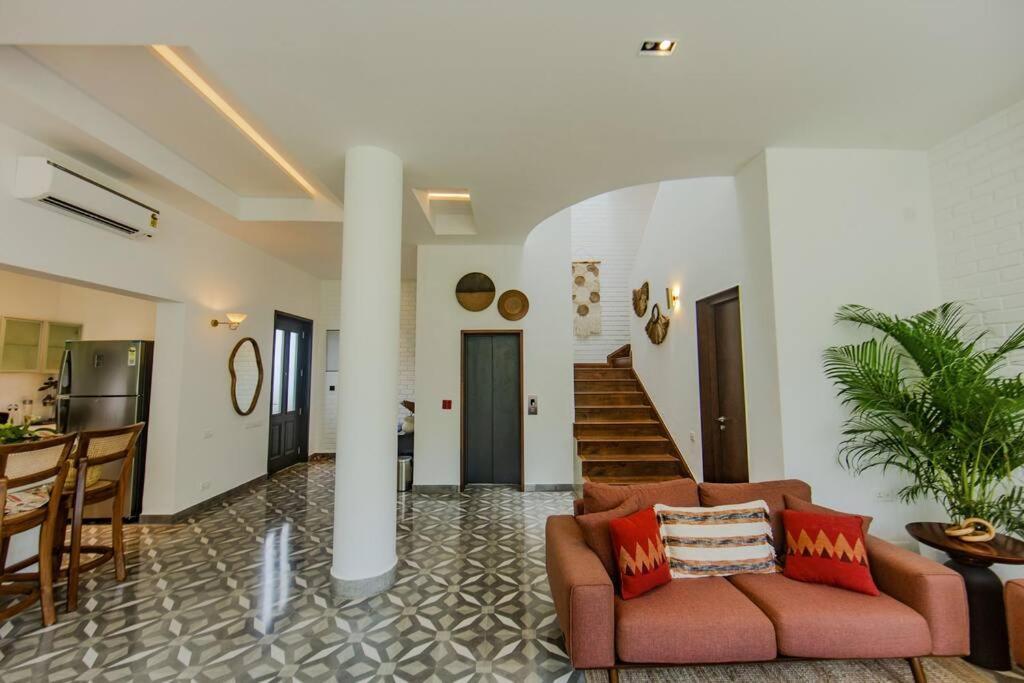 Presidential Luxury Villa Anjuna With Pvt Pool & Bathtub, Most Prime Location Eksteriør bilde