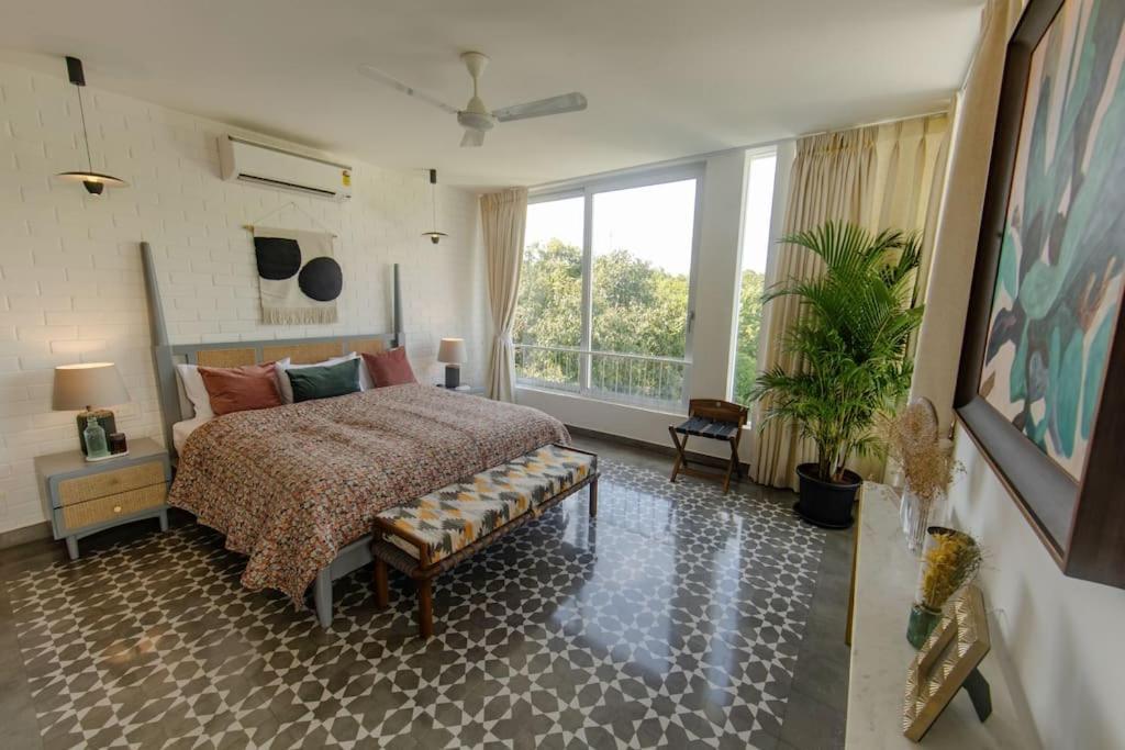 Presidential Luxury Villa Anjuna With Pvt Pool & Bathtub, Most Prime Location Eksteriør bilde