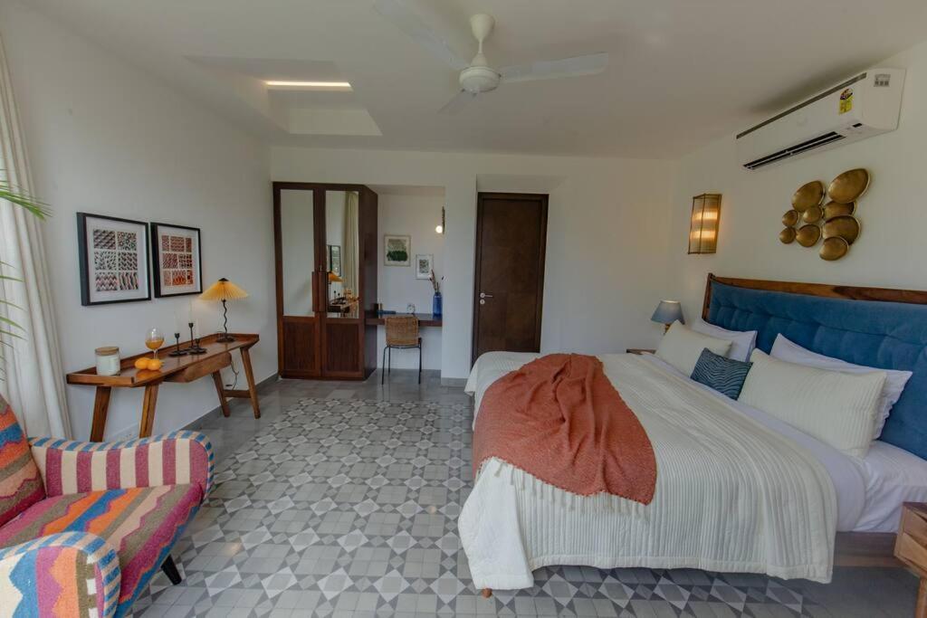 Presidential Luxury Villa Anjuna With Pvt Pool & Bathtub, Most Prime Location Eksteriør bilde